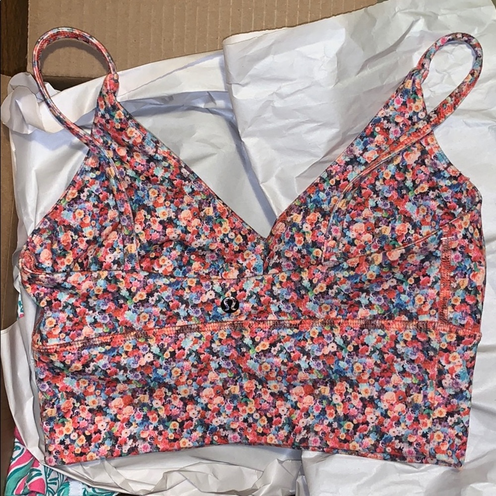 Lululemon Floral Prism Solo Bra